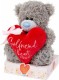 Me to You 7'' Girlfriend Red Plush Heart Bear Tatty Teddy