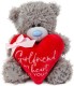 Me to You 7'' Girlfriend Red Plush Heart Bear Tatty Teddy