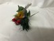 Robin with Berries Christmas Floral Pick Bird Feathered Tree Decoration Foliage