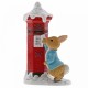 Beatrix Potter Peter Rabbit's Letter to Santa Figurine / Ornament