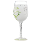 Lolita Wedding Bouquet Wine Glass - Gift Boxed Wedding Day Glass Gift