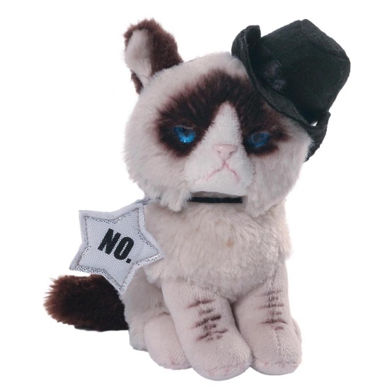 Grumpy Cat - Cowboy Plush Soft Toy - Gund - Officially Licenced