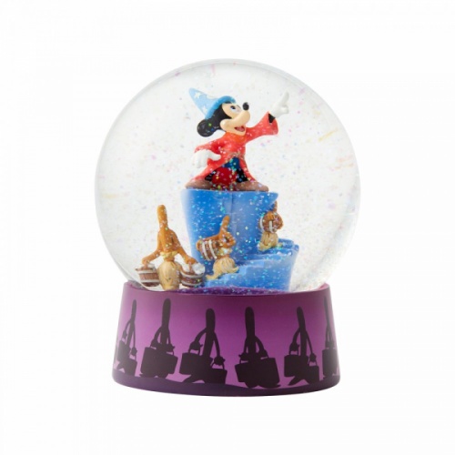 Disney Showcase Mickey Mouse Fantasia Waterball Figurine Snow Globe