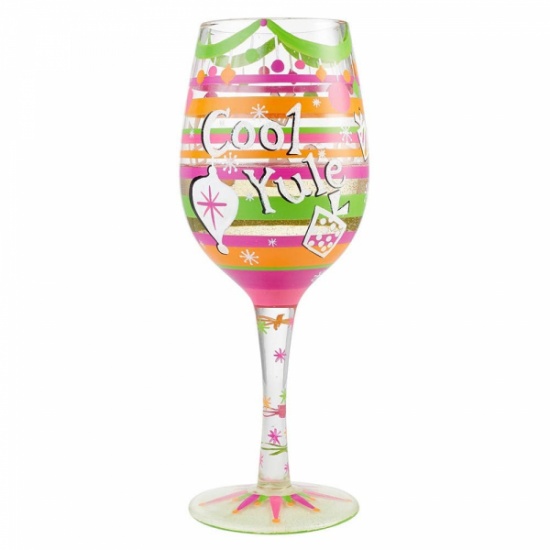 Lolita Cool Yule Wine Glass - Gift Boxed