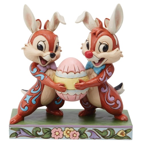 Disney Traditions Chip 'n' Dale Easter Figurine