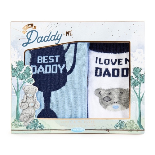 Me to You Daddy and Me Matching Socks Set