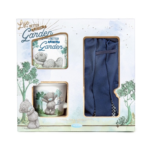 Me to You Garden Plaque Mug & Gloves Gift Set
