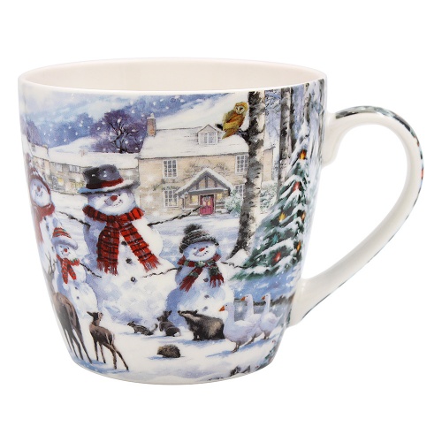Magic of Christmas Fine China Breakfast Mug Cup
