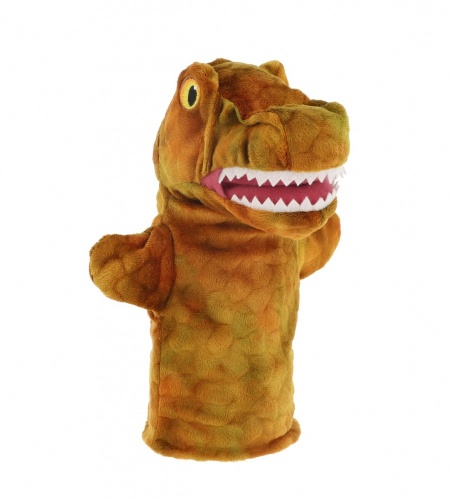 Keel Toys Keeleco Dinosaur T-Rex Hand Puppet Plush Soft Toy