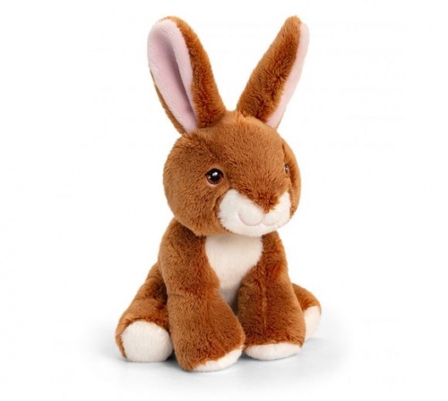 Keel Toys Keeleco 12cm Eco-Friendly Collectible Farm Animals Bunny Soft Toy Plush
