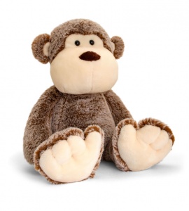Keel Toys Love to Hug Wild Animal Monkey Plush Soft Toy 18cm