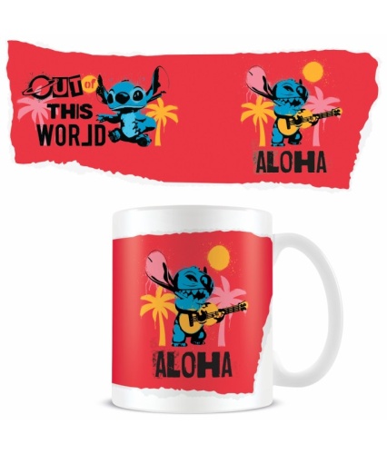 Disney Stitch Aloha Mug Lilo and Stitch