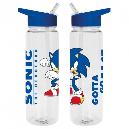 Sonic The Hedgehog Gotta Go Fast Water Bottle 25oz/700ml