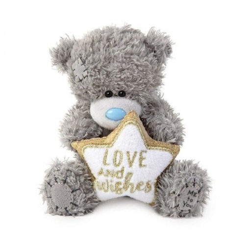 Me to You Tatty Teddy 4'' Love & Wishes Star Plush Bear