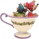 Disney Traditions Tea For Two Jaq & Gus Cinderella Figurine
