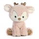 Pink Reindeer 8 inch Glitzy Tots Super Soft Plush Toy - Aurora