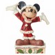 Disney Traditions Tis a Splendid Season Mickey Mouse Figurine