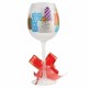 Lolita Superbling Yuletide Treasures Christmas Extra Large Wine Glass - Gift Boxed