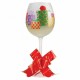 Lolita Superbling Yuletide Treasures Christmas Extra Large Wine Glass - Gift Boxed