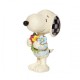 Jim Shore Peanuts Snoopy with Flowers Mini Figurine