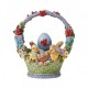 Jim Shore Heartwood Creek 17th Annual Easter Basket with 4 eggs  Figurine