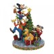 Disney Traditions Merry Tree Trimming - Fab 5 Decorating Tree with Light up