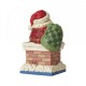 Jim Shore - Heartwood Creek - Santa in Chimney Mini Figurine