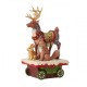 Jim Shore Heartwood Creek Christmas Reindeer Animals Train Figurine