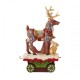 Jim Shore Heartwood Creek Christmas Reindeer Animals Train Figurine