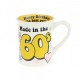 Made in the 60's Mug Retro Novelty Happy Birthday Coffee Mug Cup Gift Boxed