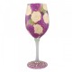 Lolita Coming Up Roses Wine Glass