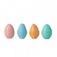 Jim Shore Heartwood Creek Mini Easter Eggs with Animals Figurine Set of 4