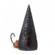 Jim Shore Heartwood Creek Black Cat with Pumpkin Gnome Figurine