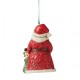 Jim Shore Heartwood Creek Worldwide Event Santa with Toy Sack Hanging Figurine 20th Anniversary piece