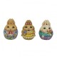 Jim Shore Set of 3 Easter Bunny Egg Mini Figurines Heartwood Creek