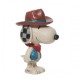 Jim Shore Peanuts Mini Cowboy Snoopy Figurine
