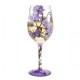 Lolita Butterfly Jubilee Wine Glass Hand Decorated Gift Boxed