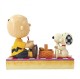 Jim Shore Peanuts Snoopy, Woodstock and Charlie Brown Picnic Figurine