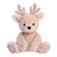 Merry Reindeer Pink 24cm Super Soft Plush Christmas Toy Aurora