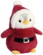 Pompom Penguin Santa Plush Toy 7 inch - Aurora