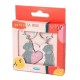 Me to You 2 Part Keyring Tatty Teddy With Pink Heart