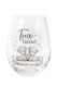 Me to You True Friend Stemless Glass and Socks Gift Set