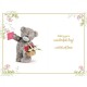 Me to You Tatty Teddy - Lovely Mum Birthday Card - 3D Effect