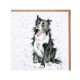 Wrendale Designs Shadow Border Collie Greeting Card