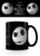 The Nightmare Before Christmas Jack Face Silver foil Gift Boxed Mug