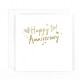 Happy 1st Anniversary Greeting Card - Wedding Anniversary