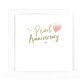 30th Pearl Anniversary Greeting Card - Wedding Anniversary