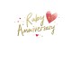 40th Ruby Anniversary Greeting Card - Wedding Anniversary