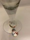 Set 6 Christmas Metal Wine Glass Rings Santa Tree Sleigh Reindeer Snowman Candy Cane