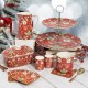 William Morris Christmas Berry Thief Set Of 4 Coasters